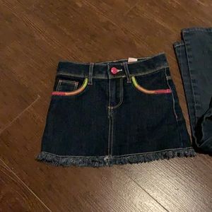 Girls jeans skirt